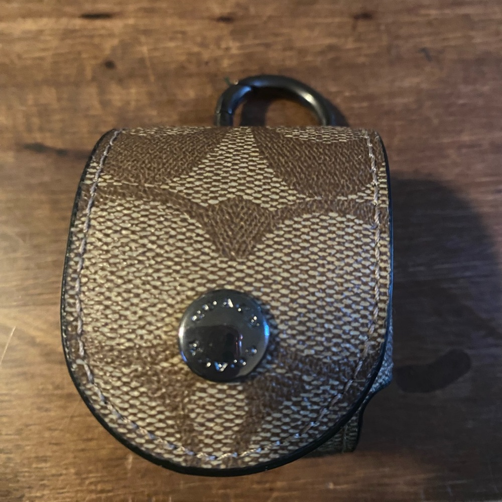 Authentic coach AirPods case